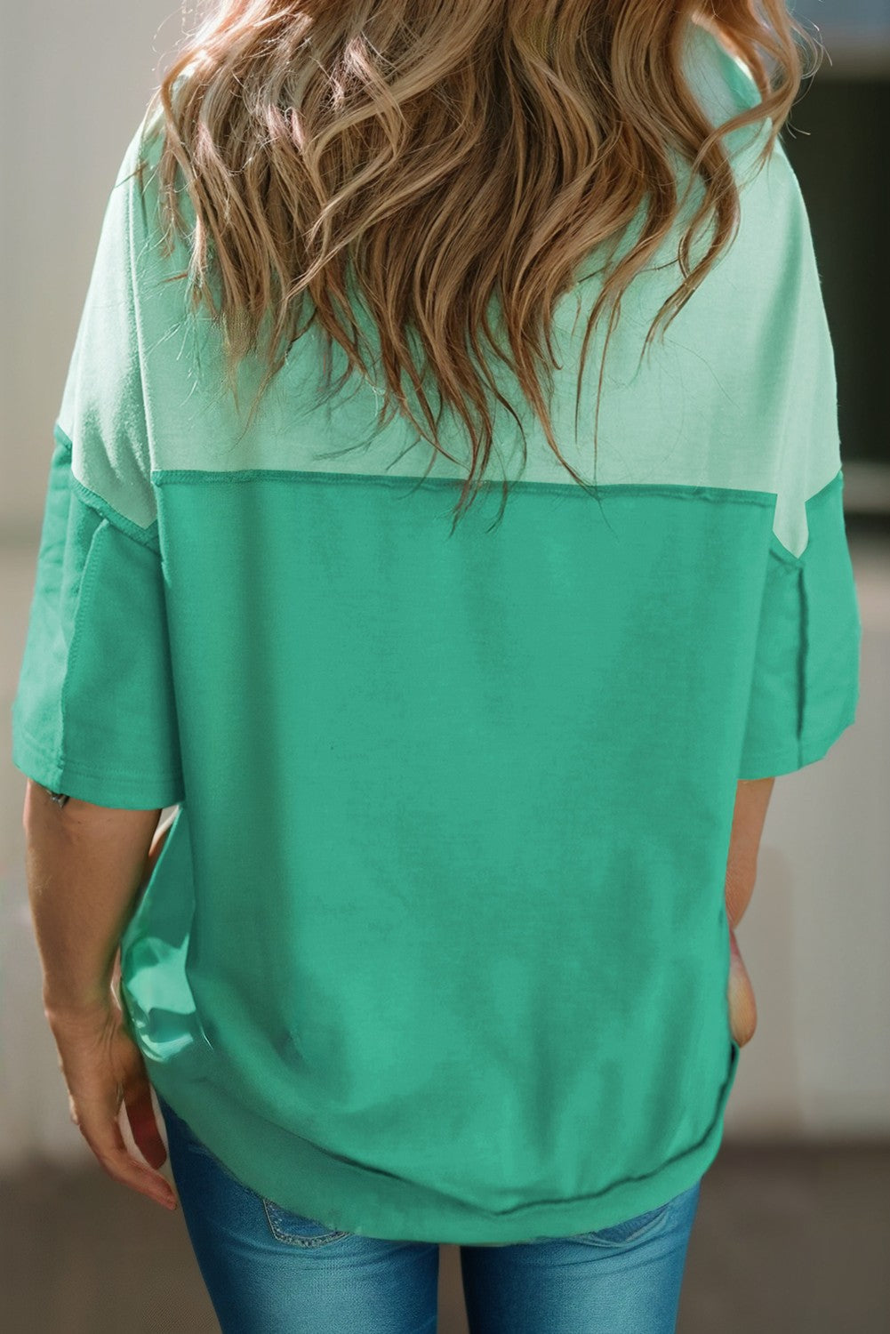 Green Color Contrast Top