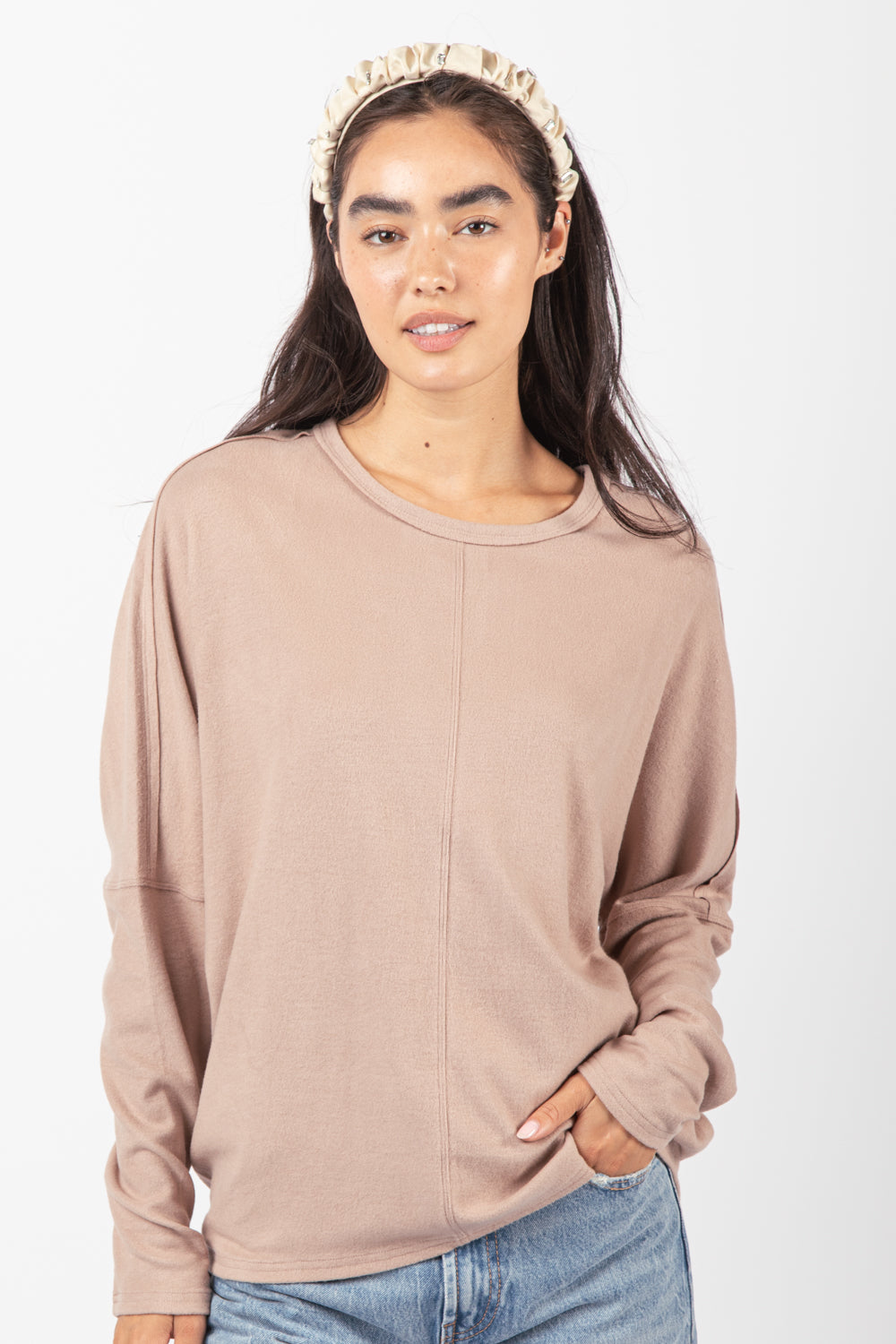 Black Dolman Sleeve Comfy Top