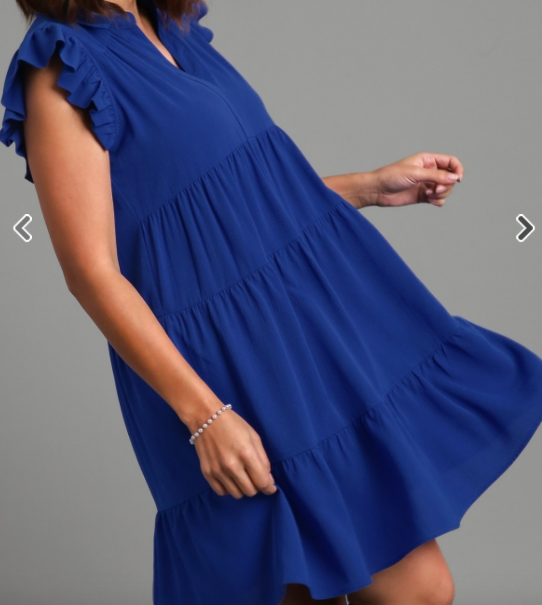 Plus tiered dress by Umgee