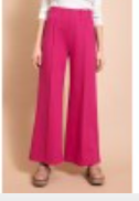 Wide Leg Knit Trouser