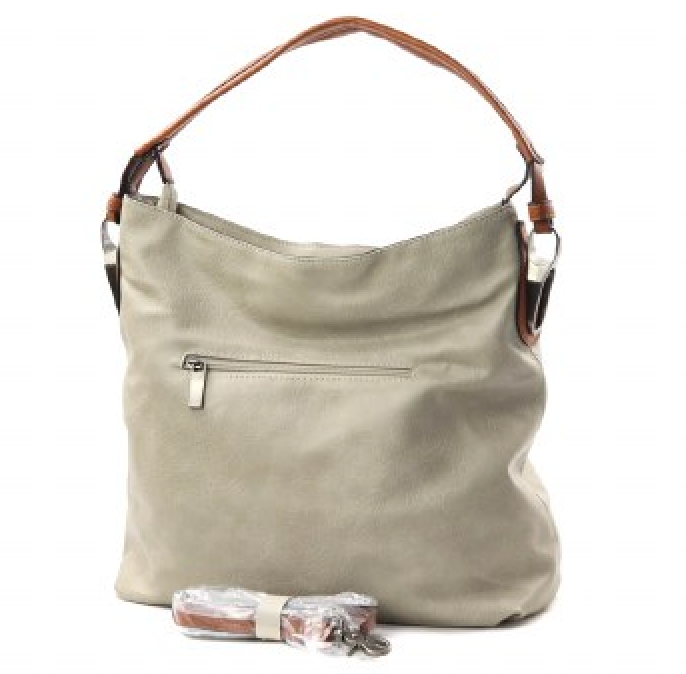 Gray Shoulder Bag