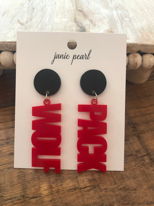 Wolf Pack Earrings