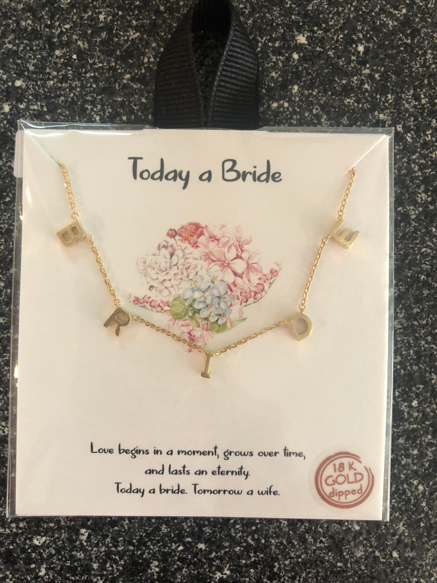 BRIDE necklace