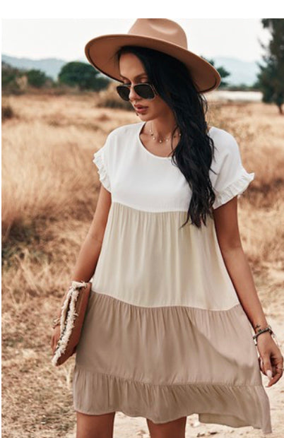 Color block dress